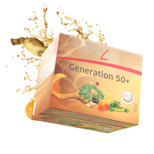 GENERATION 50+ (Omega-3 fatty acids, Lutein, Isoflavone, Coenzyme Q10, Ginseng)